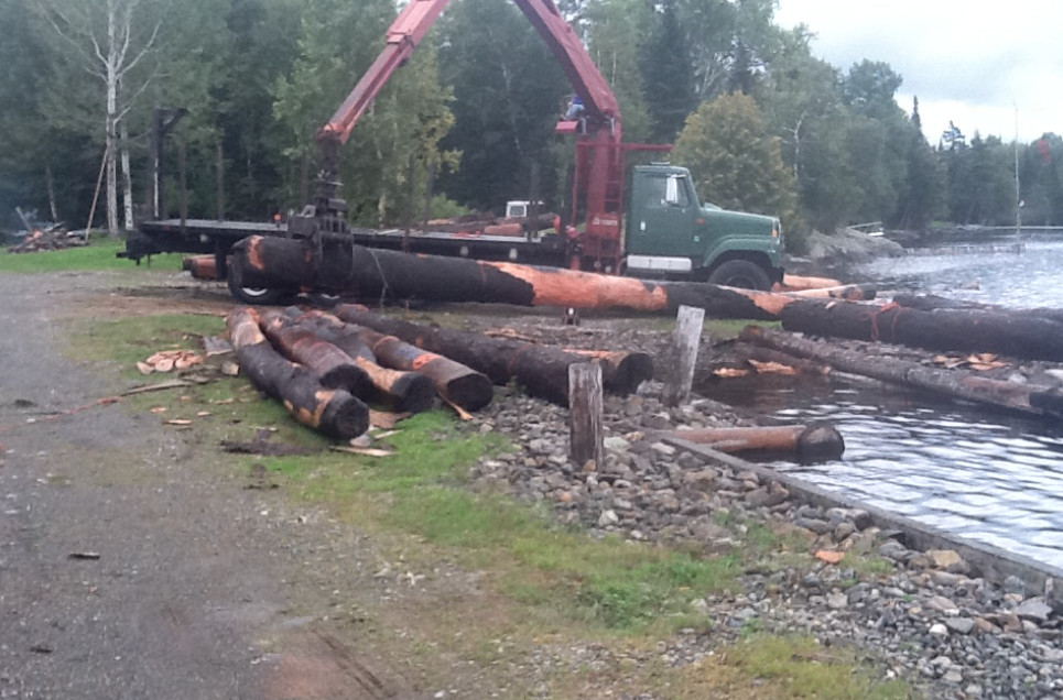 Reclaimed logs