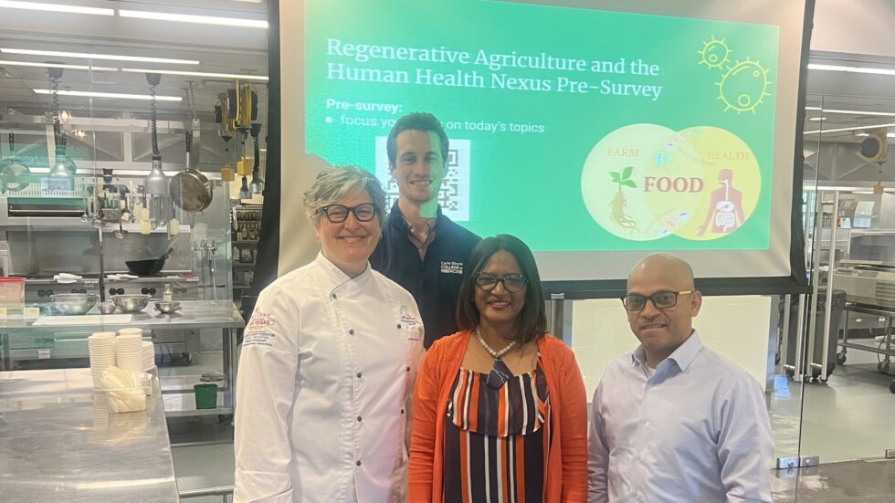The Microbiome Connecting Thread: From Farm to Food to Human Health